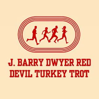 J. Barry Dwyer Red Devil Turkey Trot Logo