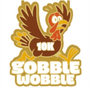 Gobble Wobble 10k Logo