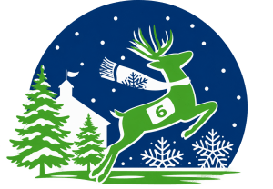 6th Annual Roseland Park Christmas Run 5K & Kids Fun Run Logo