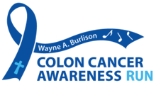 Wayne A Burlison Colon Cancer Awareness Run/Walk logo