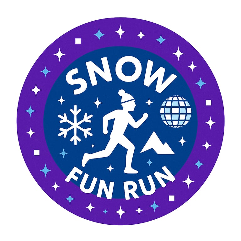 SNOW Fun Run - 5k Run/Walk/Party! logo
