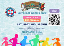Kiwi's Color Run for a Cause logo