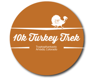 TURKEY TREK (13.1, 10k, 5k & 2k) Logo
