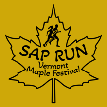 Vermont Maple Festival Sap Run 8.5 Mile logo