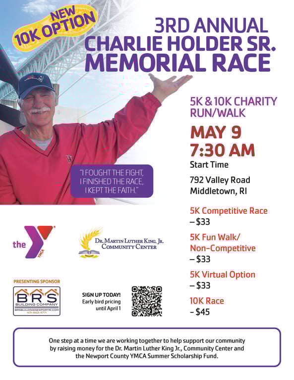 Charlie Holder, Sr. Memorial Charity 10K & 5K logo