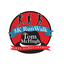 Tom McHugh Arts Scholarship 5K Run/Walk logo