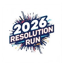 New Years Resolution Run 2027 - Virtual Event logo