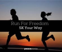 Peace Promise Run for Freedom 2026 logo