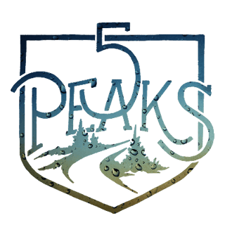 2026 5 Peaks Trail Running Series: Whistler Blackcomb Logo