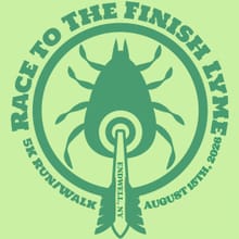The Finish Lyme 5K Run/Walk logo