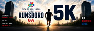 Runsboro GA 5K Logo