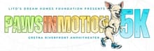 Paws in Motion 5k 2026 logo