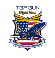 Top Gun Night Run 6k logo