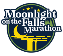 Moonlight on the Falls - Marathon, Half Marathon, Quarter Marathon, and Distance Challenge logo