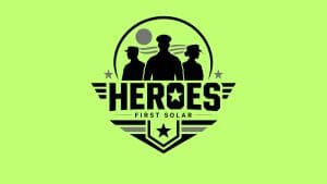 First Solar HEROES 5k Logo
