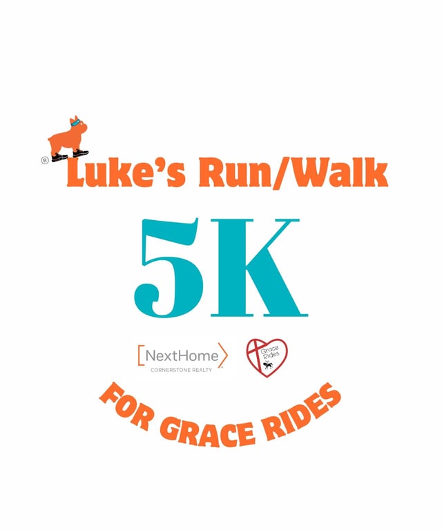 Luke's 5k Run/Walk Benefiting Grace Rides logo