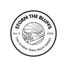 Storm the Bluffs logo