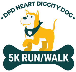 2026 Heart Diggity Dog 5K run/walk Logo