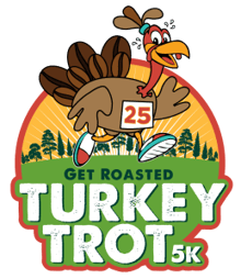 Get Roasted Turkey Trot 5k logo