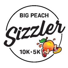 2026 Big Peach Sizzler 10K & 5K logo