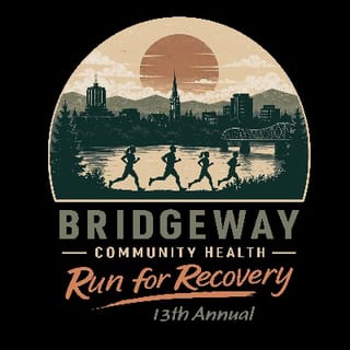 Bridgeway Run for Recovery 5K/1M - 13th Annual Logo