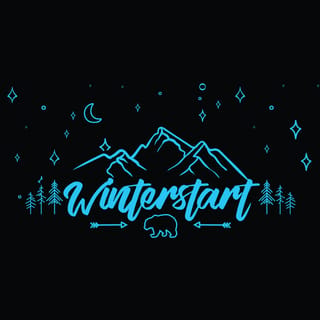 2026 Banff Winterstart 5 Miler Night Run Logo