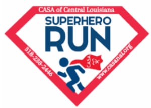 CASA Superhero Run 5k - Natchitoches Logo