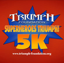 Superheroes Triumph! 5K OC 2026 logo