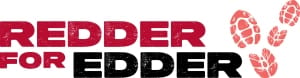 The Redder for Edder Run Logo