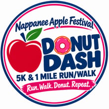 Nappanee Apple Festival Donut Dash 5K and Donut 1-Mile Run / Walk logo