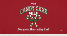 The Candy Cane Mile NH logo