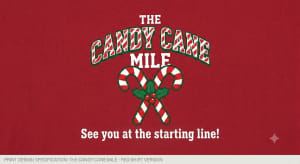The Candy Cane Mile NH Logo