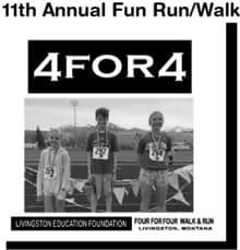 EARTH DAY DASH - 4 for 4 logo