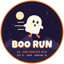 Boo Run 5K & Mini Monster Mile Run logo