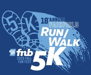 FNB Fall Fun Fest Run/Walk Fairfield 5K Logo