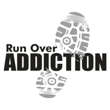 Guest House Run Over Addiction 5k & 1 Mile Fun Run logo