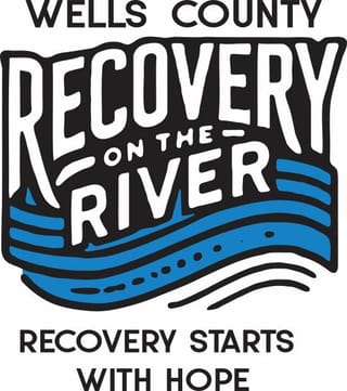 2nd Annual Wells County Recovery on the River 5k Logo