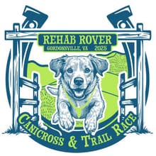 The Rehab Rover Canicross and Trail Race - 10k, 5K, Casual Dog Friendy 5K and Virtual 5K logo
