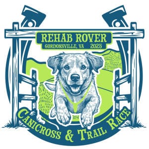 The Rehab Rover Canicross and Trail Race - 10k, 5K, Casual Dog Friendy 5K and Virtual 5K Logo