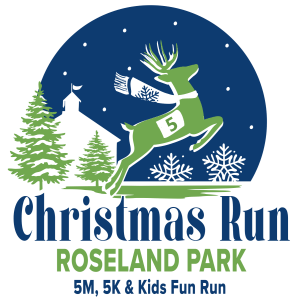 5th Annual Roseland Park Christmas Run 5K, 5M & Kids Run Logo