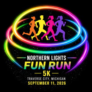 Northern Lights 5K Fun Run Logo