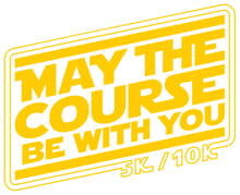 May The Course Be With You logo