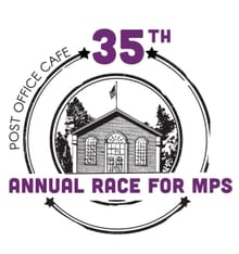 Post Office Cafe's 35th Annual 5K Run & 1K Fun Run logo