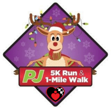 PJ 5K Run & 1-Mile Walk thru Glittering Lights at Las Vegas Motor Speedway logo