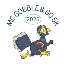 MC Gobble & Go 5k logo