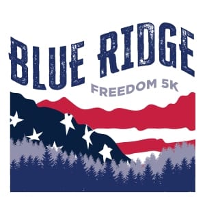 Blue Ridge Freedom 5K Logo