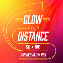 Glow the Distance 5K/10K - Joplin logo