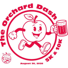 The Orchard Dash 5k & 10k logo