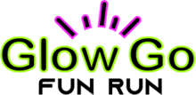 Glow Go Fun Run logo