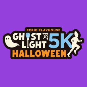 Eerie Playhouse Ghostlight Halloween 5K Logo